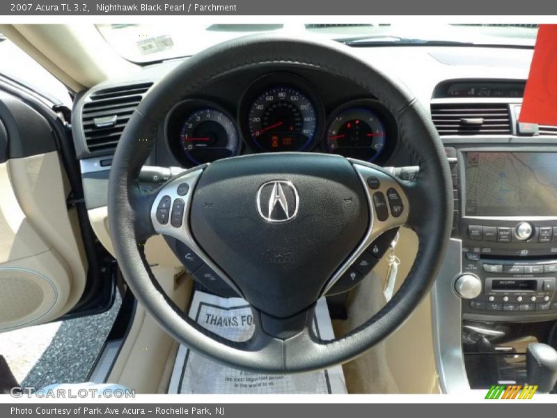 Nighthawk Black Pearl / Parchment 2007 Acura TL 3.2