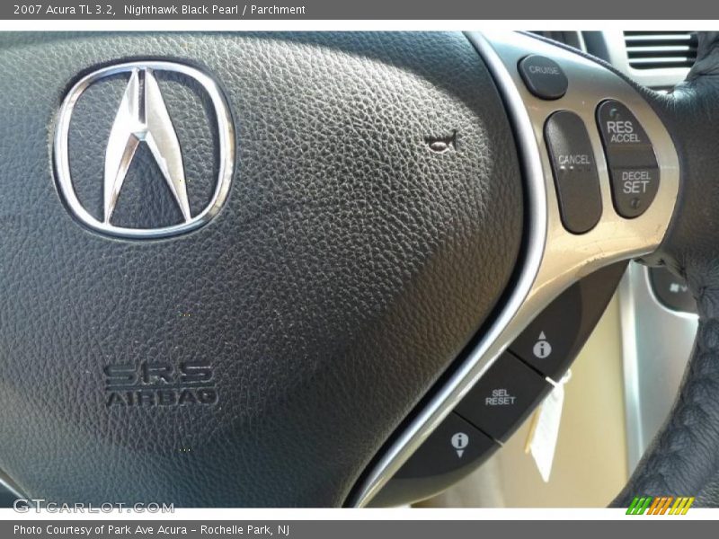 Nighthawk Black Pearl / Parchment 2007 Acura TL 3.2