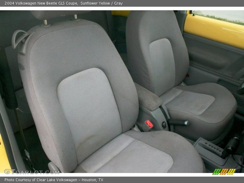 Sunflower Yellow / Gray 2004 Volkswagen New Beetle GLS Coupe