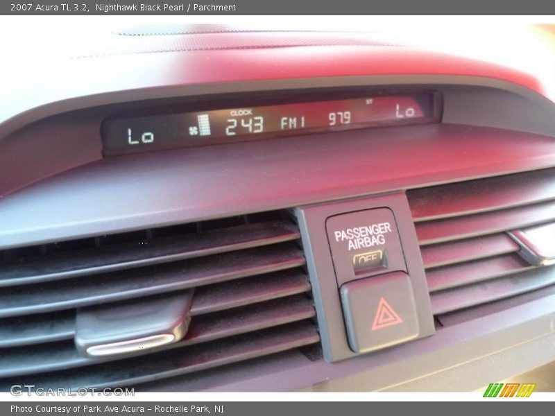 Nighthawk Black Pearl / Parchment 2007 Acura TL 3.2