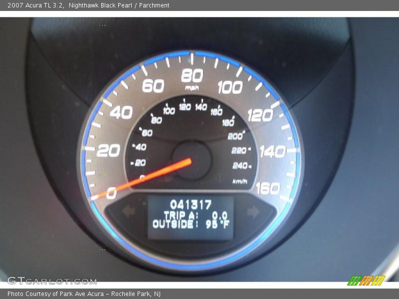 Nighthawk Black Pearl / Parchment 2007 Acura TL 3.2