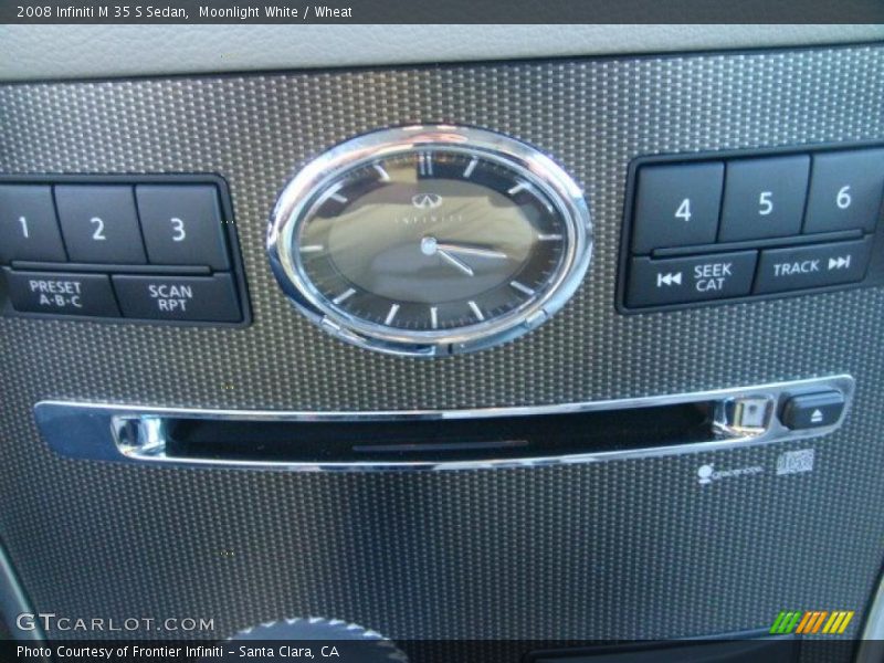 Moonlight White / Wheat 2008 Infiniti M 35 S Sedan