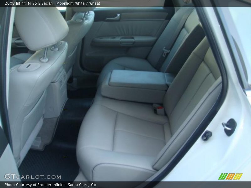 Moonlight White / Wheat 2008 Infiniti M 35 S Sedan