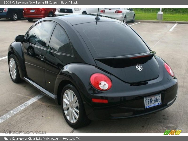 Black / Black 2008 Volkswagen New Beetle SE Coupe