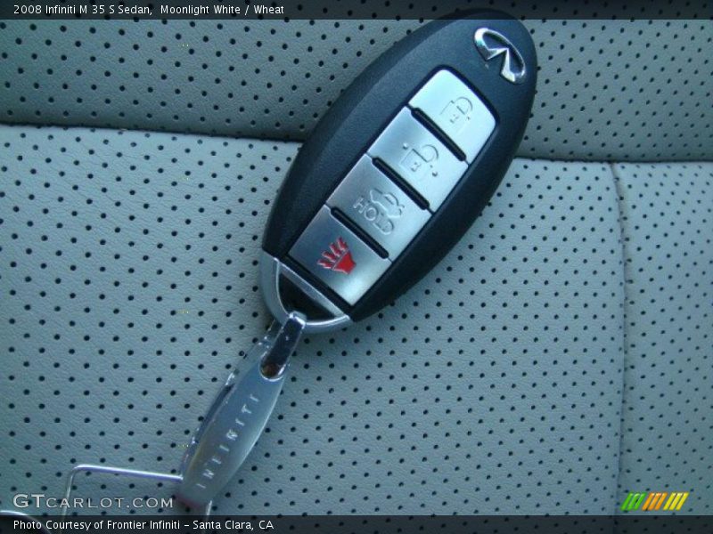 Moonlight White / Wheat 2008 Infiniti M 35 S Sedan