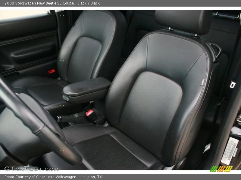  2008 New Beetle SE Coupe Black Interior