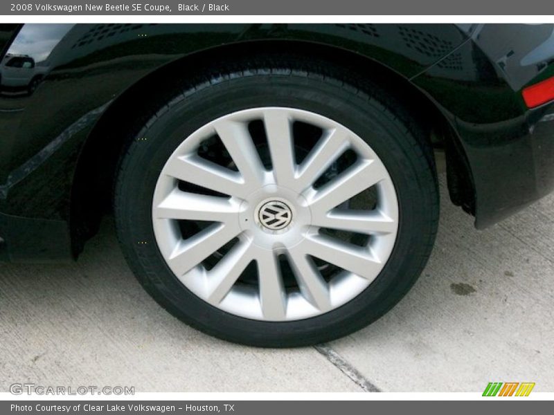 Black / Black 2008 Volkswagen New Beetle SE Coupe