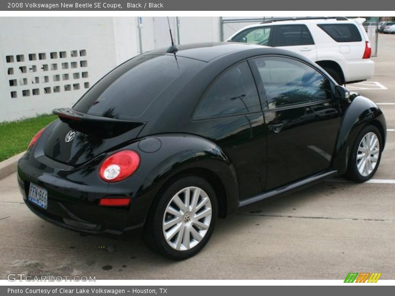 Black / Black 2008 Volkswagen New Beetle SE Coupe