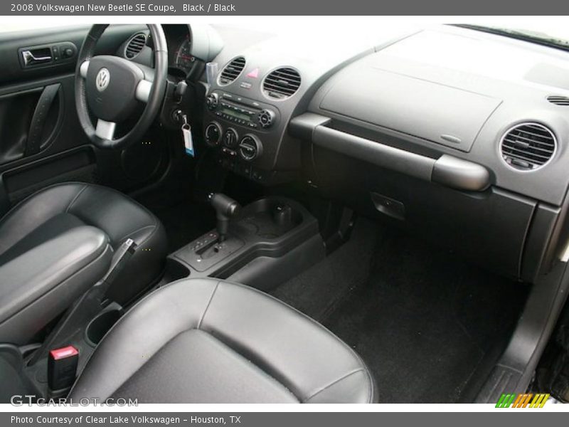 Black / Black 2008 Volkswagen New Beetle SE Coupe