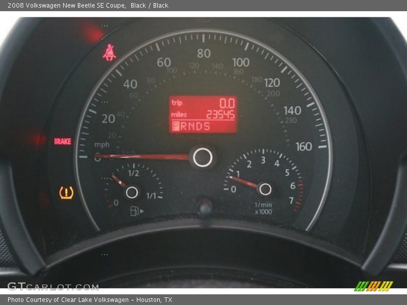 Black / Black 2008 Volkswagen New Beetle SE Coupe