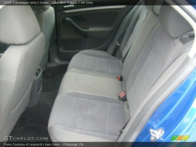 Laser Blue Metallic / Art Grey 2008 Volkswagen Jetta S Sedan