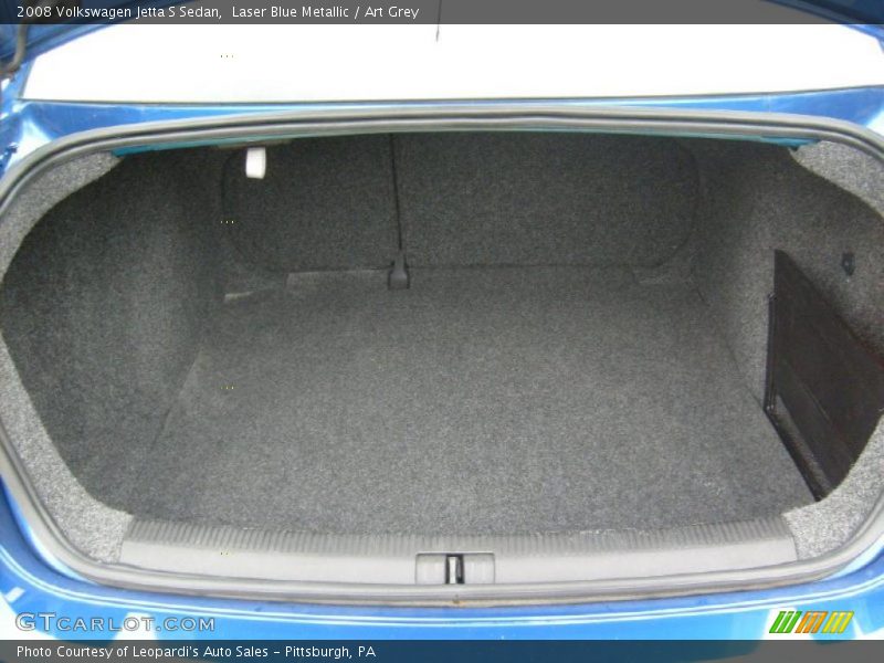 Laser Blue Metallic / Art Grey 2008 Volkswagen Jetta S Sedan