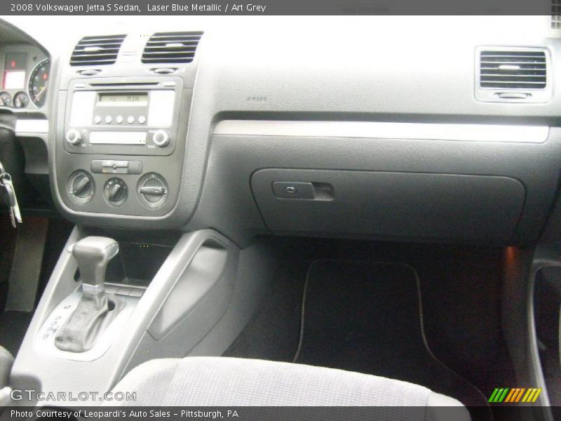 Laser Blue Metallic / Art Grey 2008 Volkswagen Jetta S Sedan
