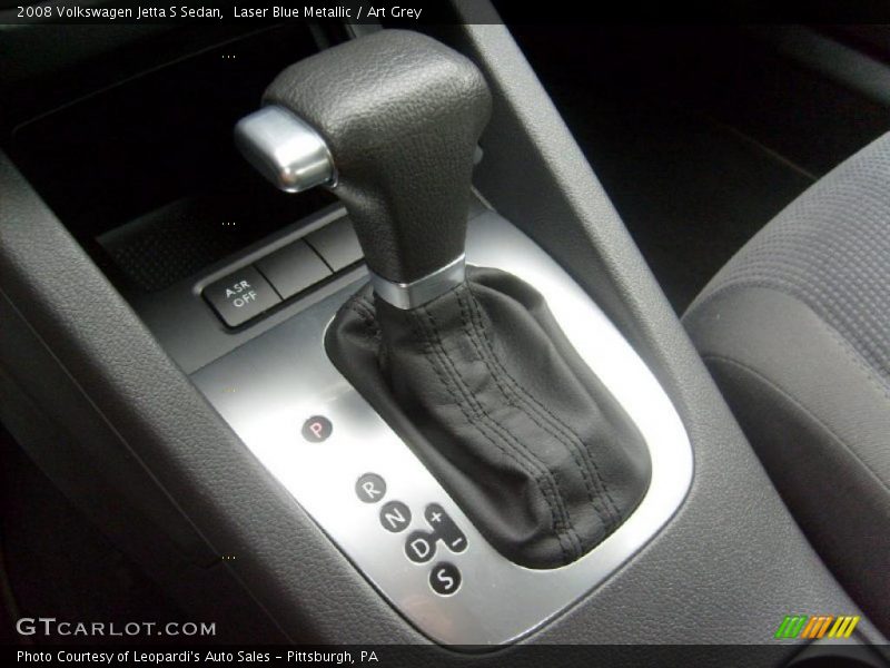Laser Blue Metallic / Art Grey 2008 Volkswagen Jetta S Sedan