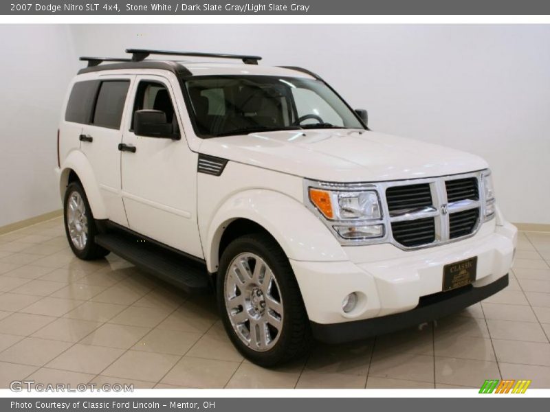 Stone White / Dark Slate Gray/Light Slate Gray 2007 Dodge Nitro SLT 4x4