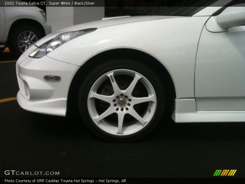 Super White / Black/Silver 2002 Toyota Celica GT