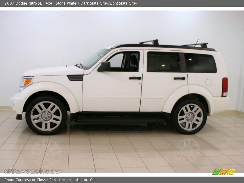 Stone White / Dark Slate Gray/Light Slate Gray 2007 Dodge Nitro SLT 4x4