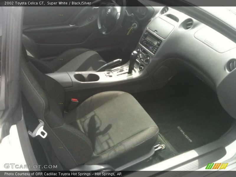 Super White / Black/Silver 2002 Toyota Celica GT
