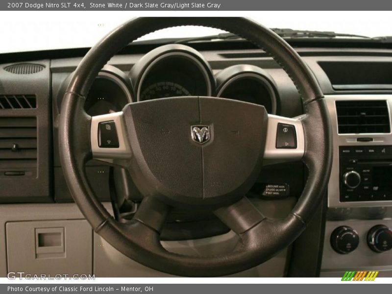 Stone White / Dark Slate Gray/Light Slate Gray 2007 Dodge Nitro SLT 4x4
