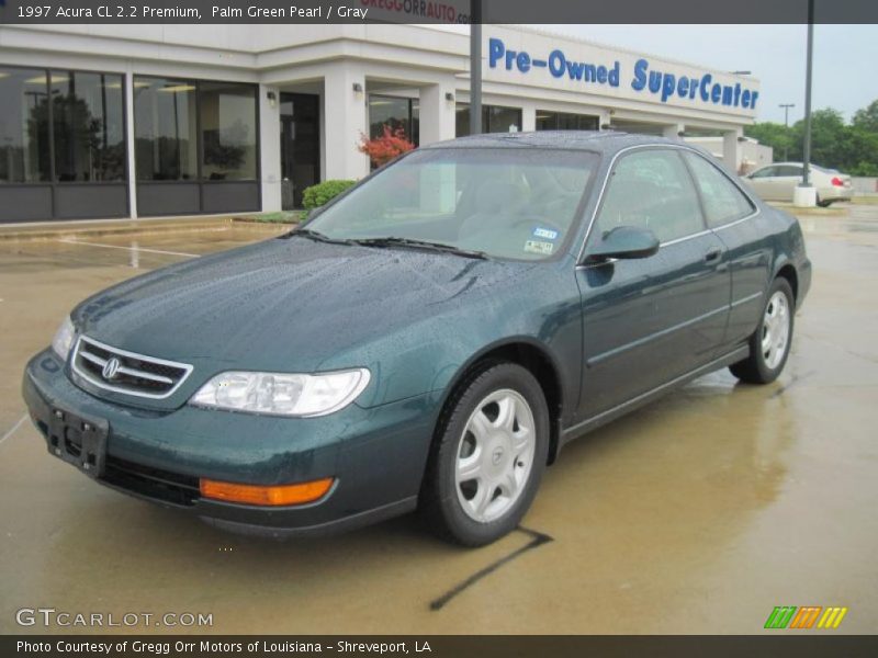 Palm Green Pearl / Gray 1997 Acura CL 2.2 Premium