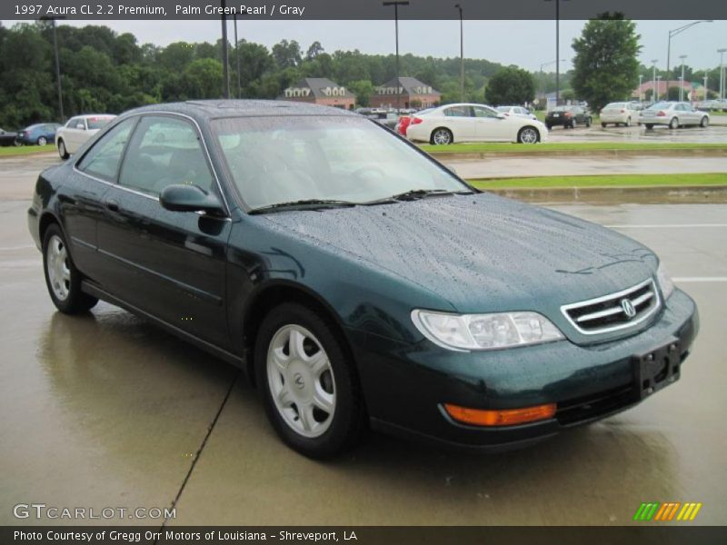 Palm Green Pearl / Gray 1997 Acura CL 2.2 Premium