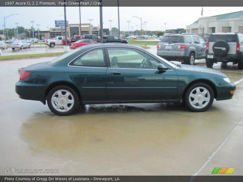 Palm Green Pearl / Gray 1997 Acura CL 2.2 Premium