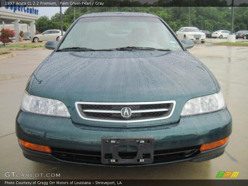 Palm Green Pearl / Gray 1997 Acura CL 2.2 Premium