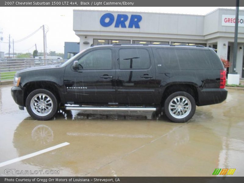Black / Light Cashmere/Ebony 2007 Chevrolet Suburban 1500 LTZ 4x4