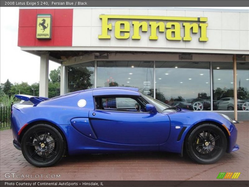  2008 Exige S 240 Persian Blue