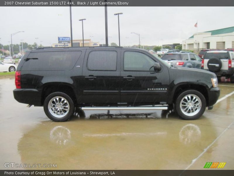 Black / Light Cashmere/Ebony 2007 Chevrolet Suburban 1500 LTZ 4x4