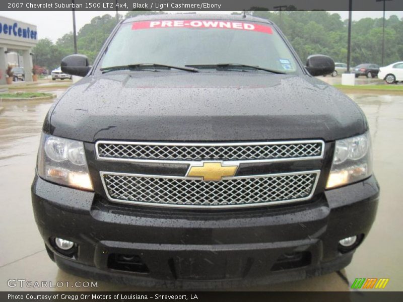 Black / Light Cashmere/Ebony 2007 Chevrolet Suburban 1500 LTZ 4x4