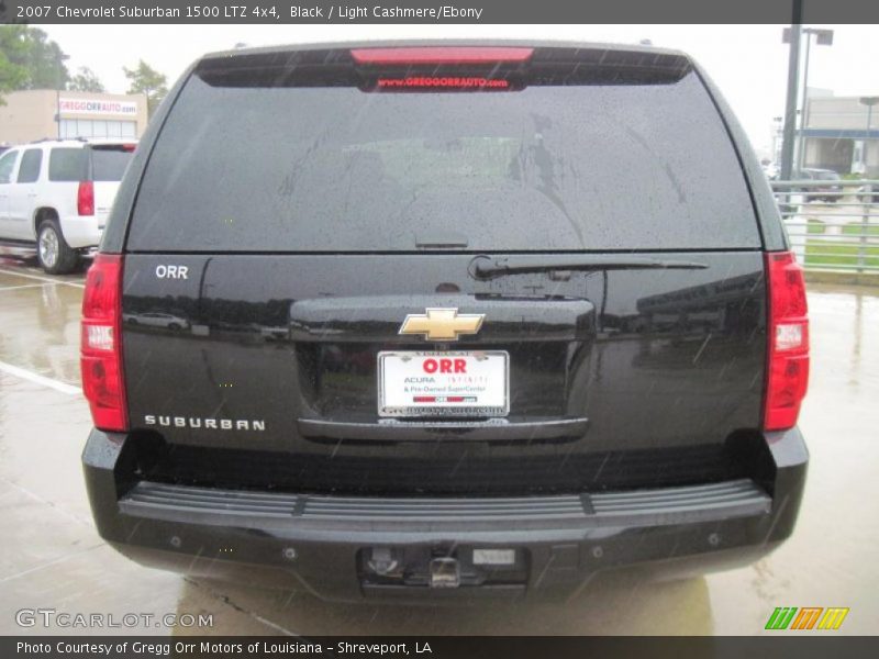 Black / Light Cashmere/Ebony 2007 Chevrolet Suburban 1500 LTZ 4x4