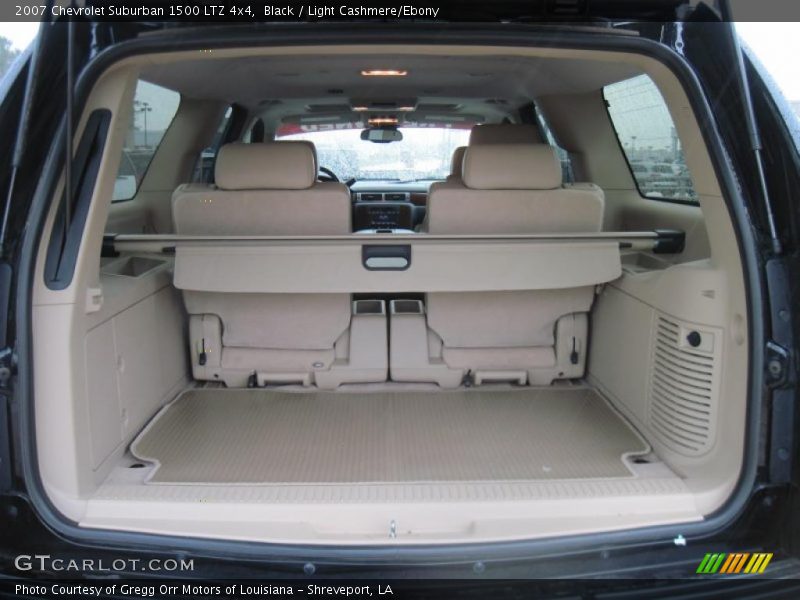 Black / Light Cashmere/Ebony 2007 Chevrolet Suburban 1500 LTZ 4x4