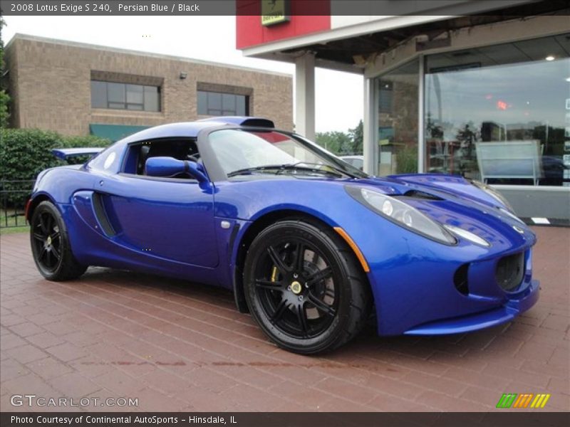 Front 3/4 View of 2008 Exige S 240