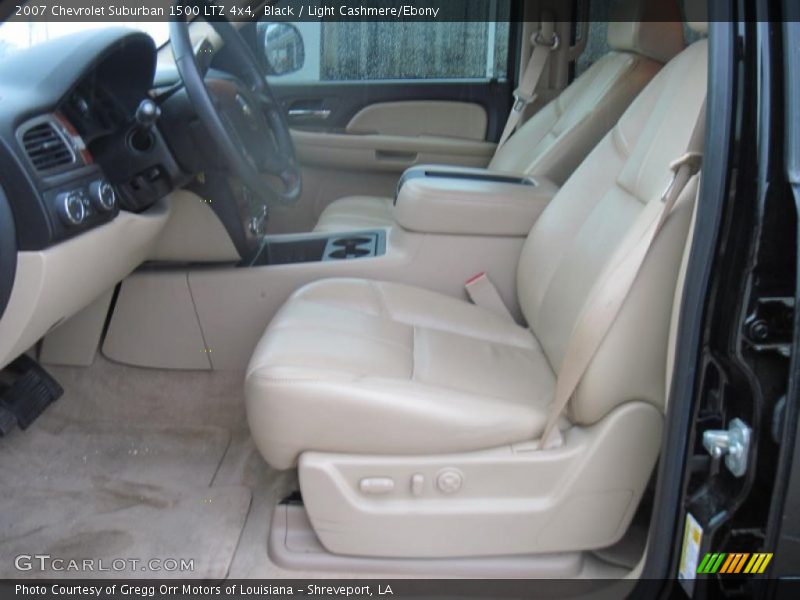 Black / Light Cashmere/Ebony 2007 Chevrolet Suburban 1500 LTZ 4x4