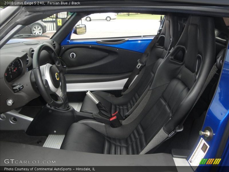 2008 Exige S 240 Black Interior