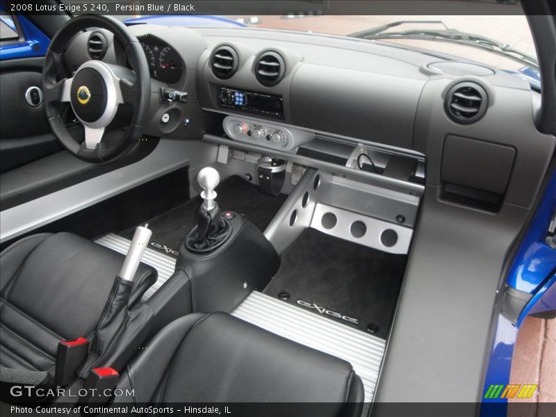 Dashboard of 2008 Exige S 240