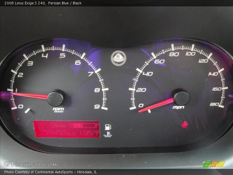  2008 Exige S 240 S 240 Gauges
