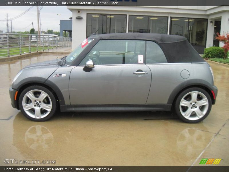 Dark Silver Metallic / Panther Black 2006 Mini Cooper S Convertible