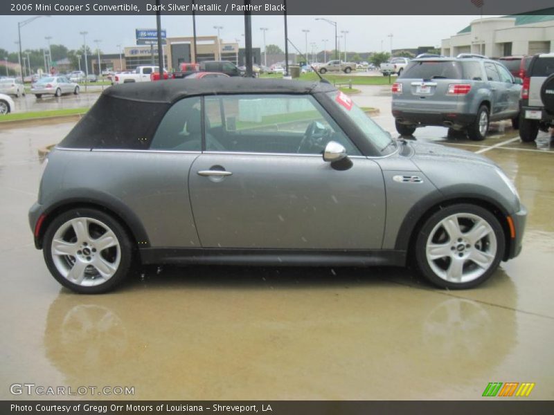 Dark Silver Metallic / Panther Black 2006 Mini Cooper S Convertible