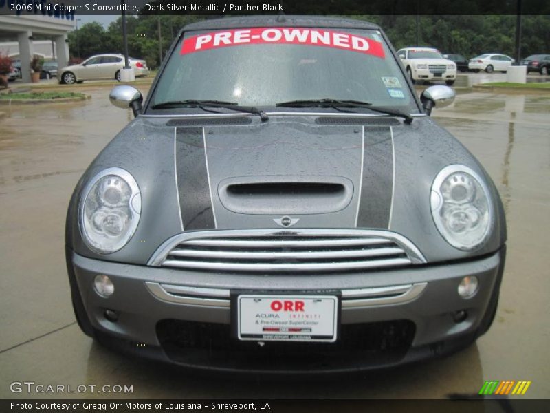 Dark Silver Metallic / Panther Black 2006 Mini Cooper S Convertible