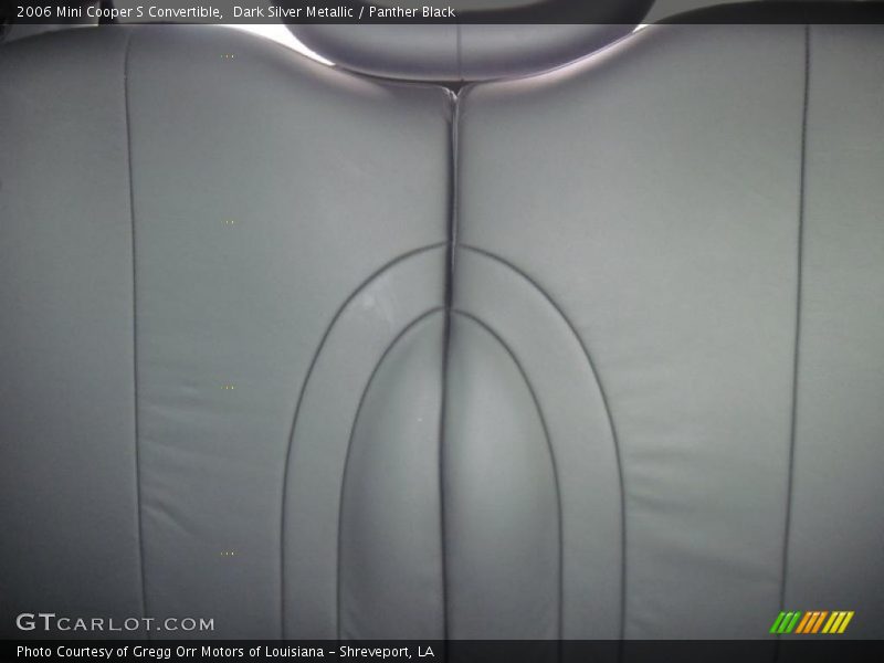 Dark Silver Metallic / Panther Black 2006 Mini Cooper S Convertible