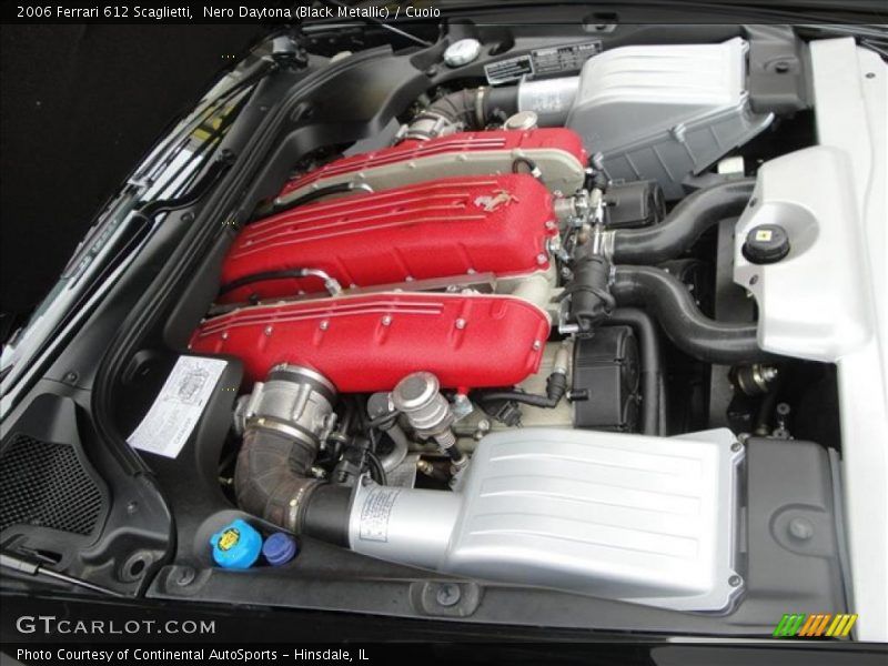  2006 612 Scaglietti  Engine - 5.7 Liter DOHC 48-Valve V12