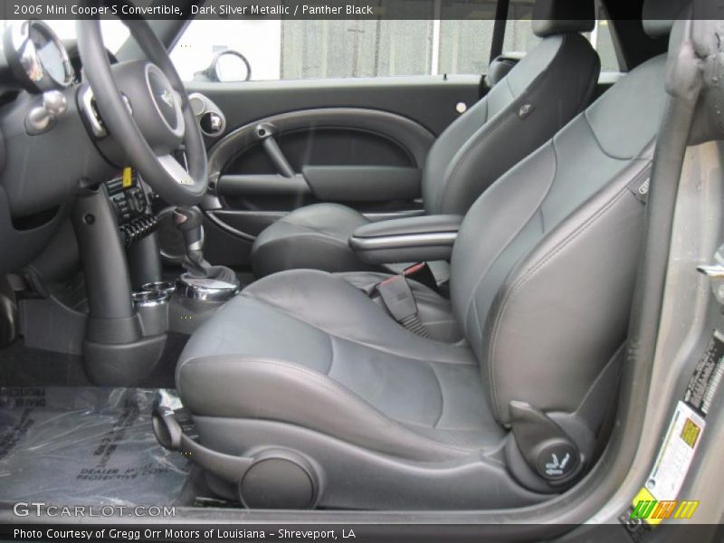 Dark Silver Metallic / Panther Black 2006 Mini Cooper S Convertible