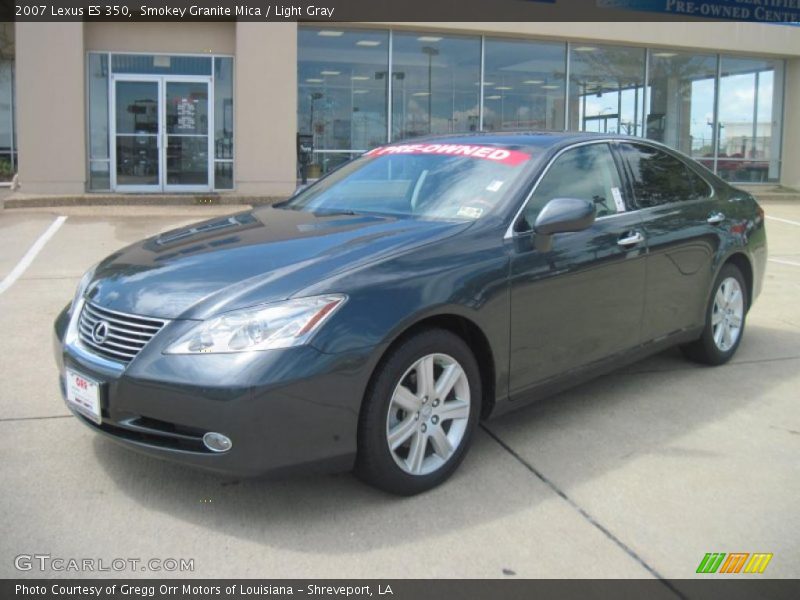 Smokey Granite Mica / Light Gray 2007 Lexus ES 350