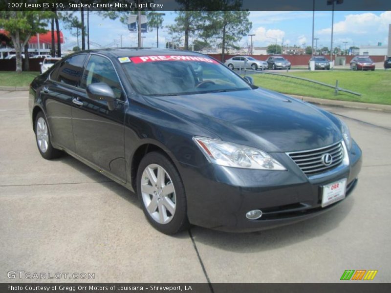 Smokey Granite Mica / Light Gray 2007 Lexus ES 350