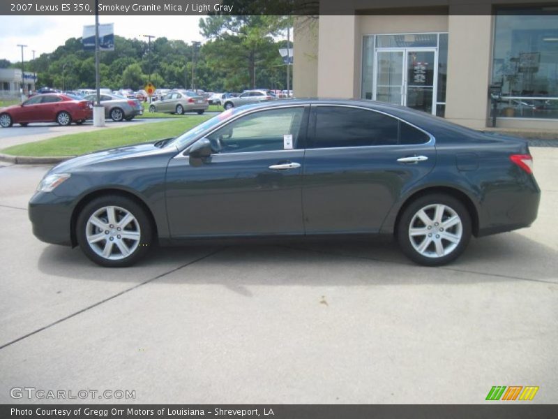 Smokey Granite Mica / Light Gray 2007 Lexus ES 350