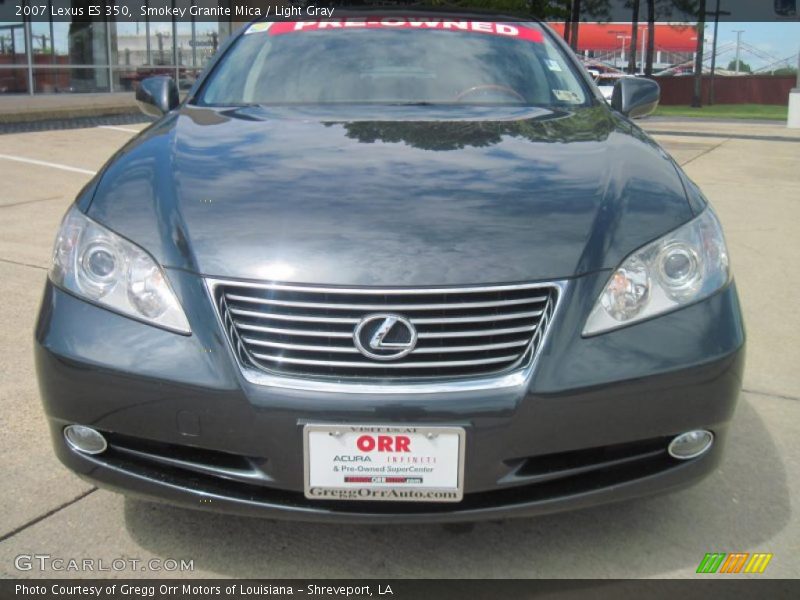 Smokey Granite Mica / Light Gray 2007 Lexus ES 350