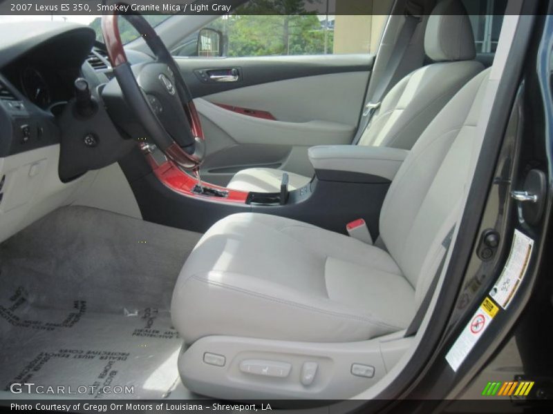 Smokey Granite Mica / Light Gray 2007 Lexus ES 350