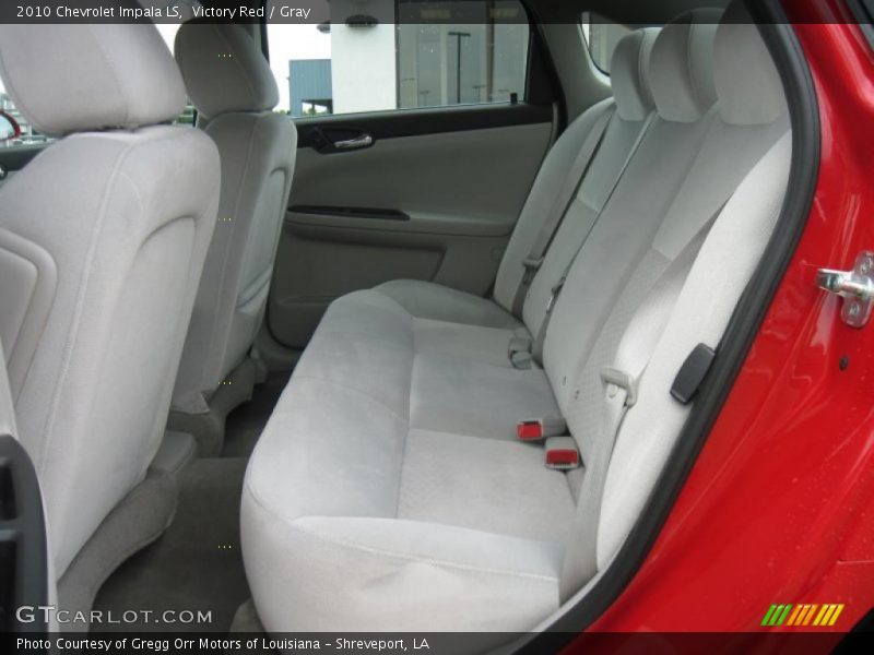 Victory Red / Gray 2010 Chevrolet Impala LS